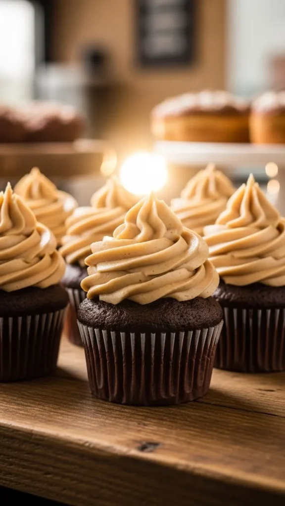 Chocolate Peanut Butter Cupcakes