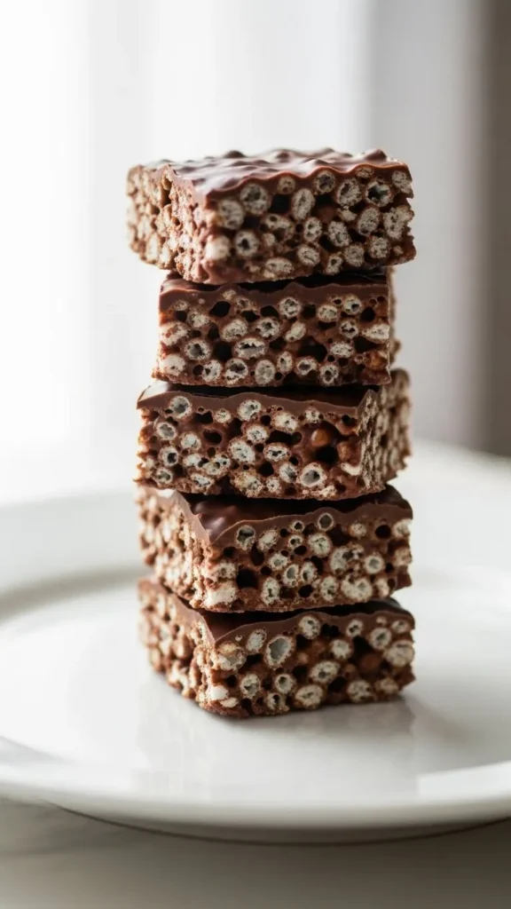 Chocolate Rice Crispy Treats
