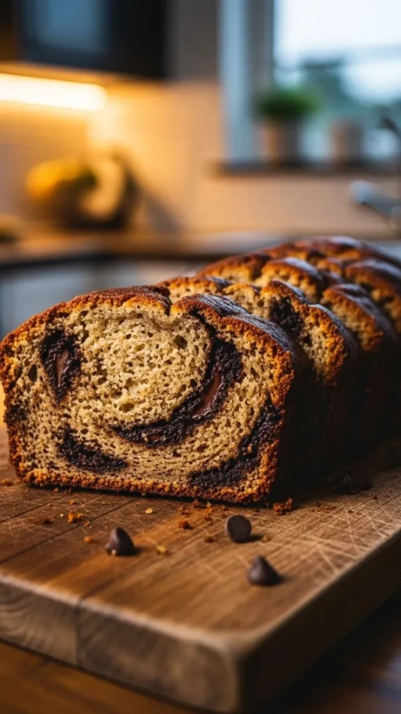 Chocolate Swirl Banana Bread