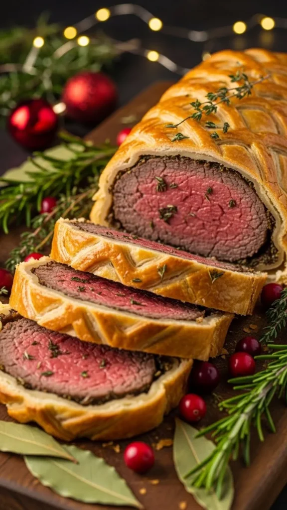 Christmas Beef Wellington-Style Loaf