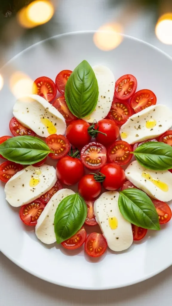 Christmas Caprese Salad