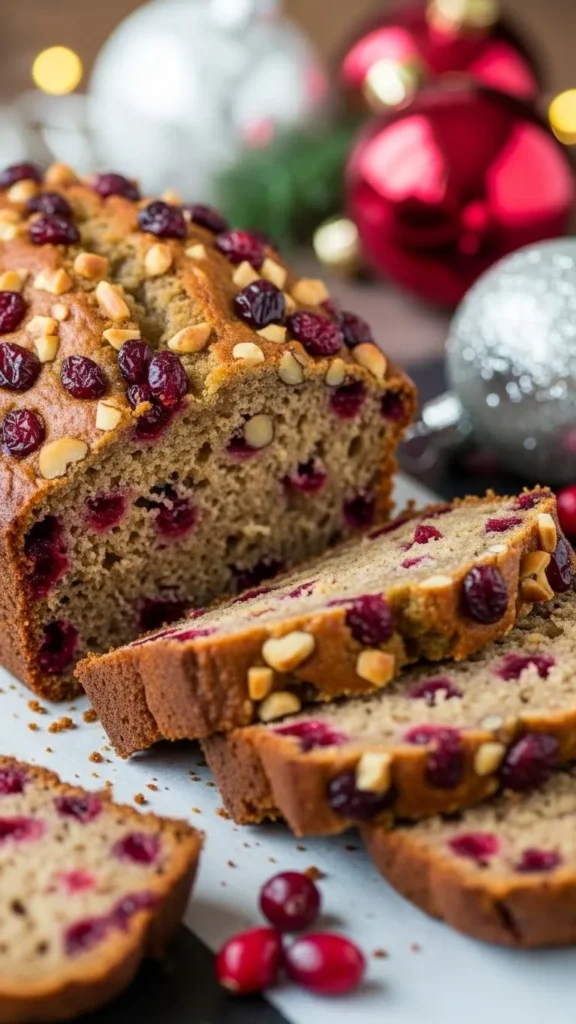 Christmas Cranberry Nut Bread