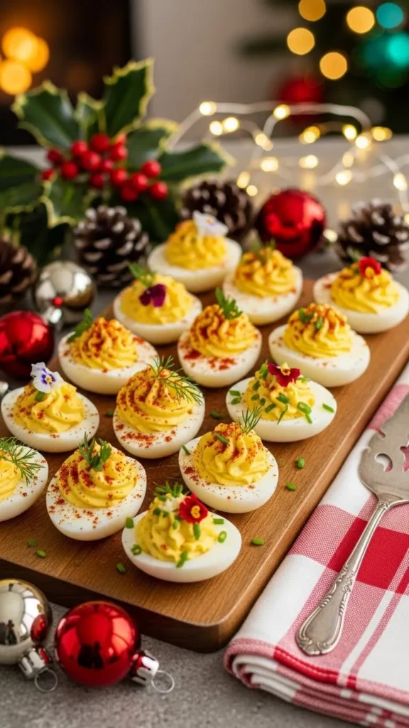 Christmas Deviled Egg Board