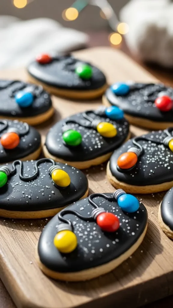 Christmas Light Cookies