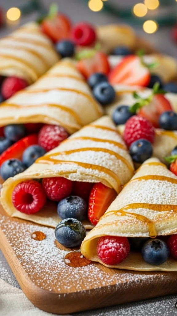 Christmas Morning Crepes