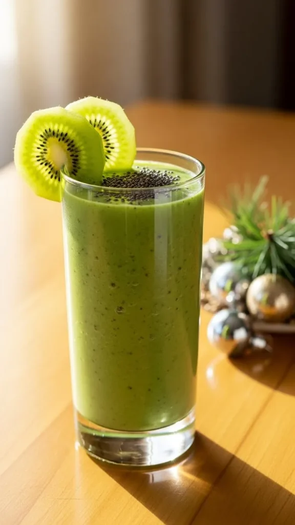 Christmas Morning Green Smoothie