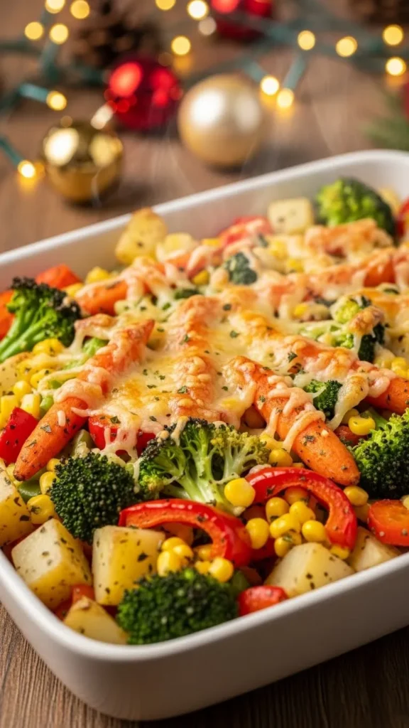 Christmas Morning Potato & Veggie Bake