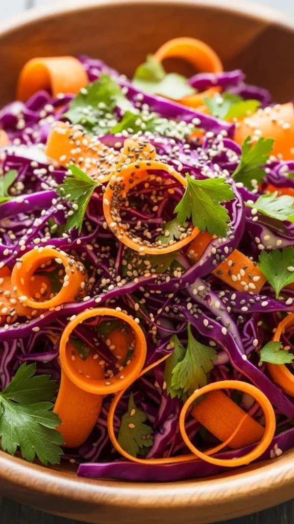 Christmas Rainbow Slaw