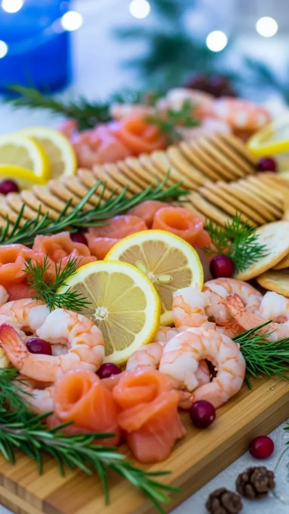 Christmas Seafood Board