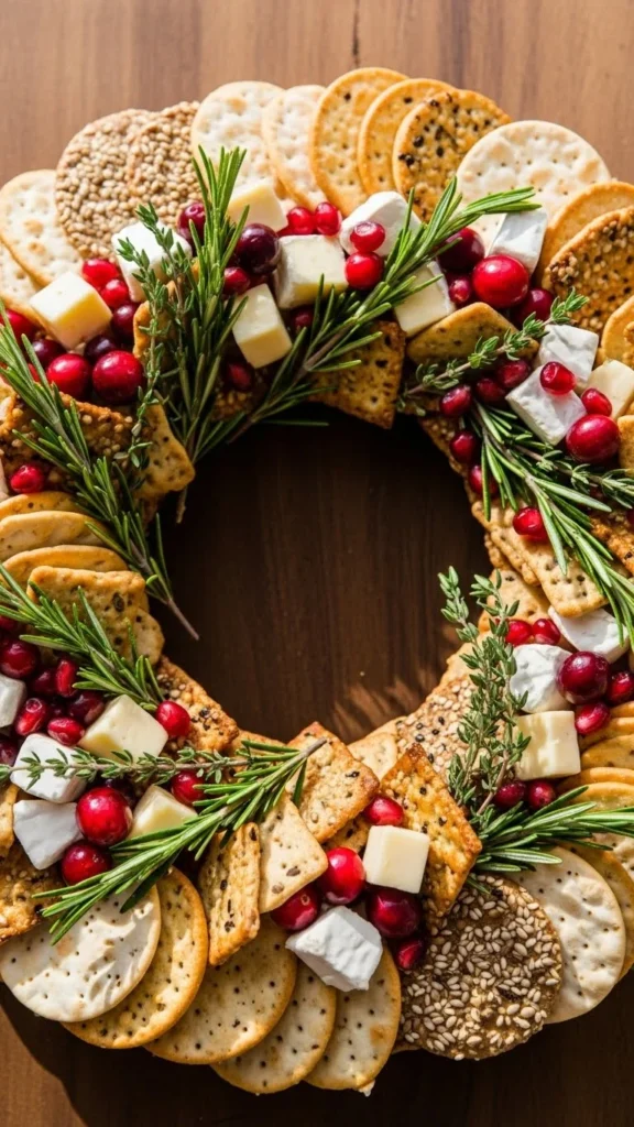 Christmas Tree Cheese Board