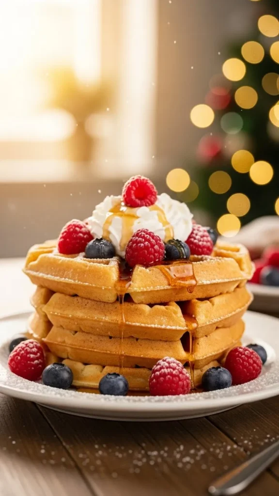 Christmas Waffles
