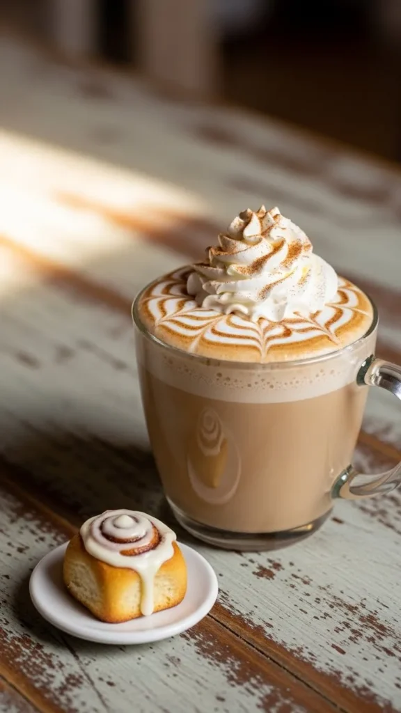 Cinnamon Roll Latte