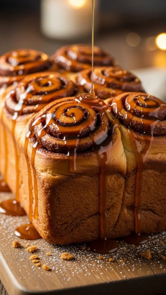 Cinnamon Roll Loaf