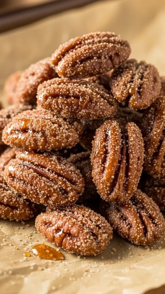  Cinnamon Sugar Pecans