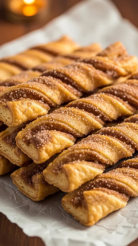  Cinnamon Sugar Puff Twists