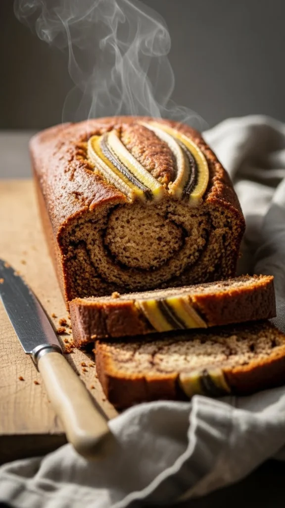 Cinnamon Swirl Banana Bread