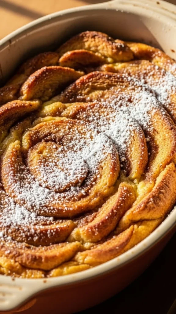Cinnamon Swirl French Toast Bake