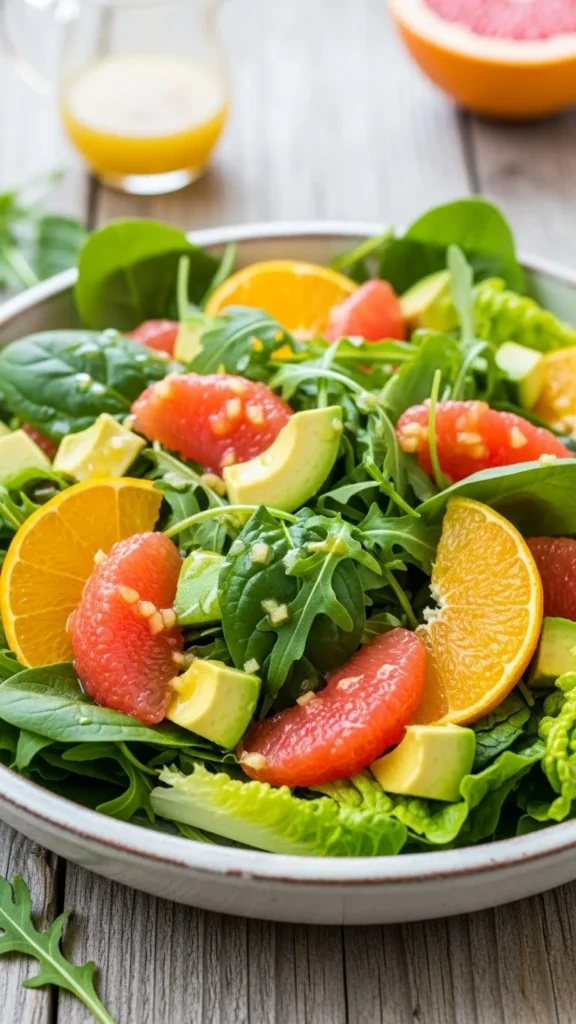 Citrus Ginger Detox Salad
