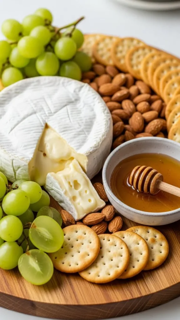 Classic Brie & Grapes Celebration Board