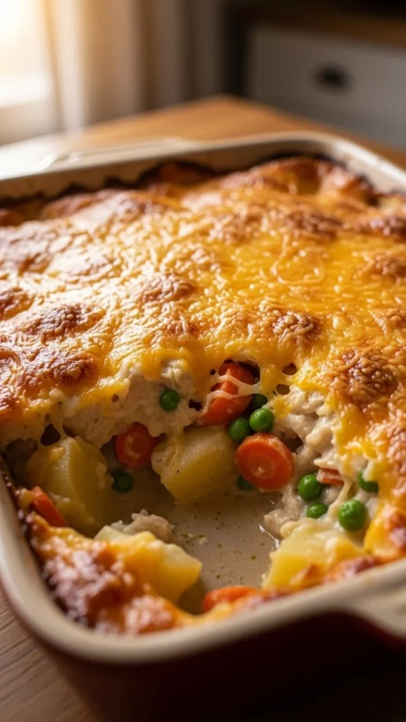 Classic Cheddar Chicken Casserole