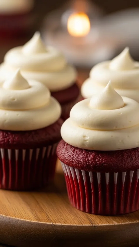 Classic Red Velvet Cream Cheese Cupcakes