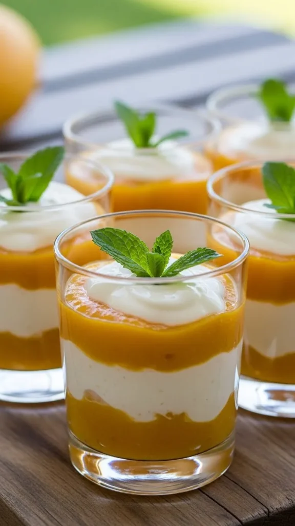 Coconut Mango Cups