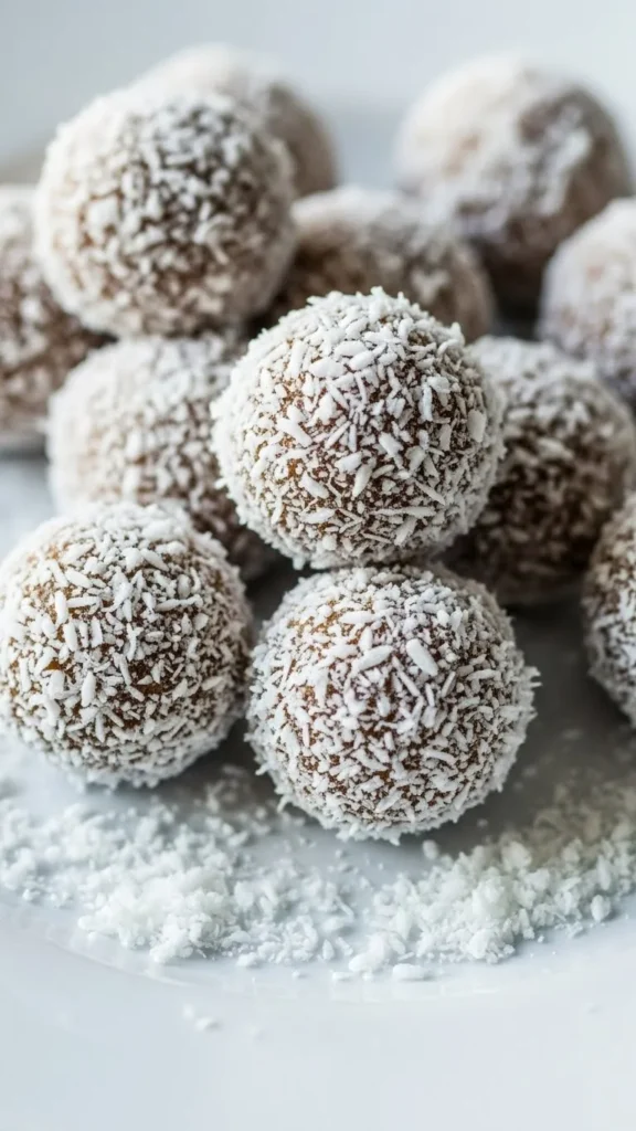 Coconut Snowball Bites