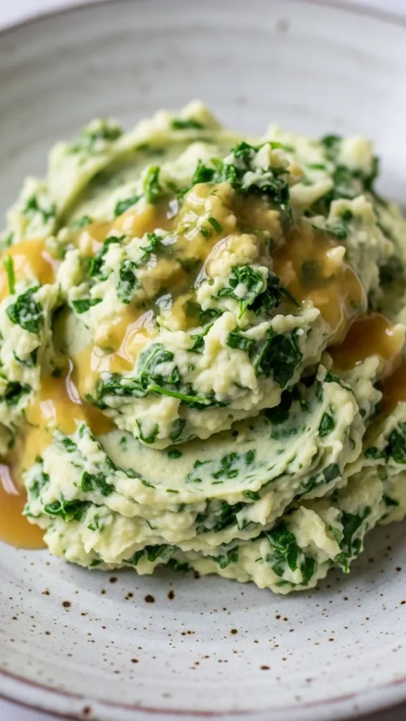 Colcannon with Chicken Gravy
