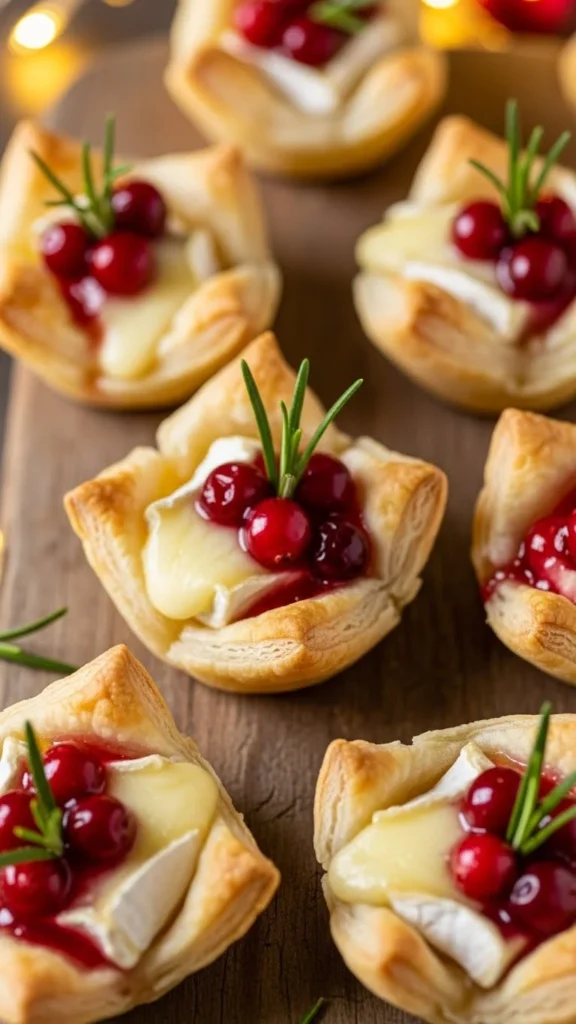 Cranberry Brie Bites