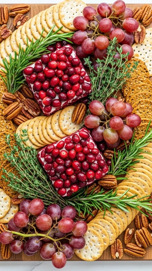 Cranberry & Herb Holiday Board