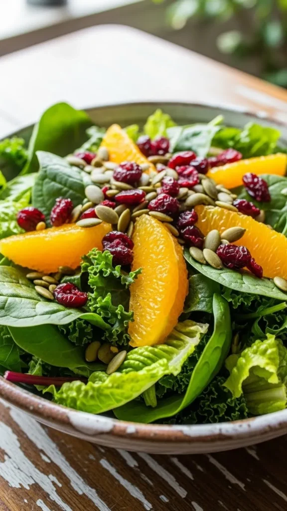 Cranberry Orange Christmas Salad