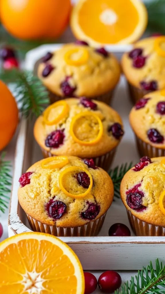 Cranberry Orange Muffins