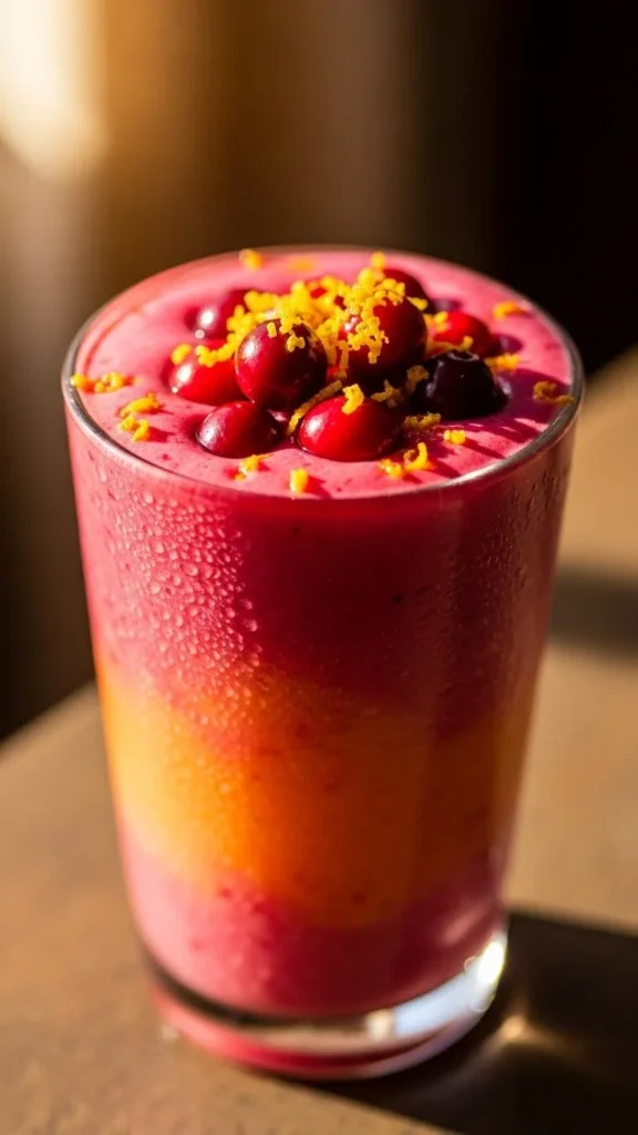 Cranberry Orange Smoothie