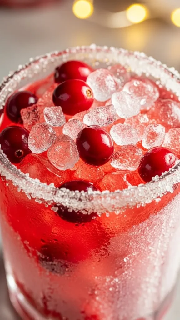 Cranberry Sparkle Fizz