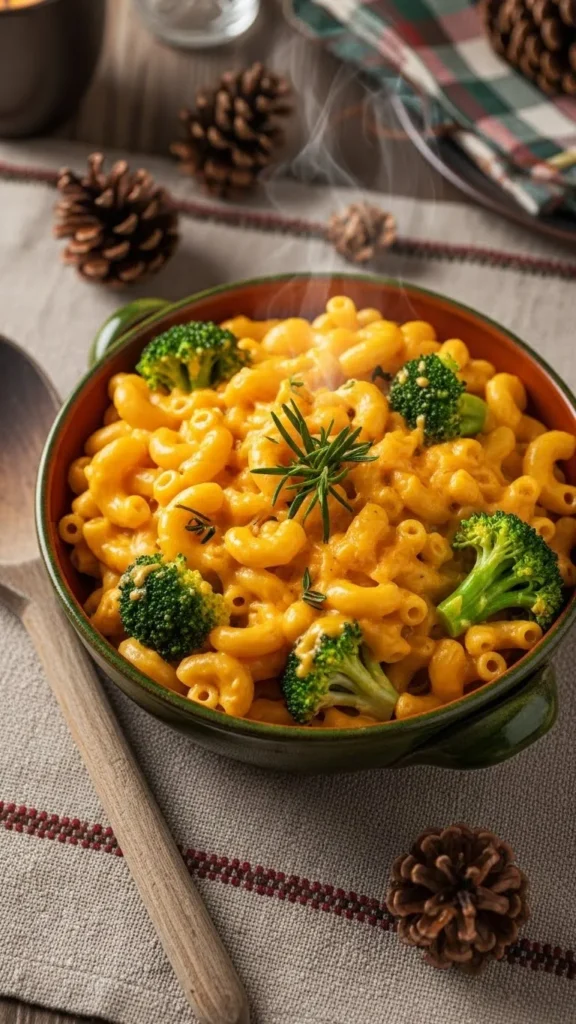  Creamy Broccoli Cheddar Noodles