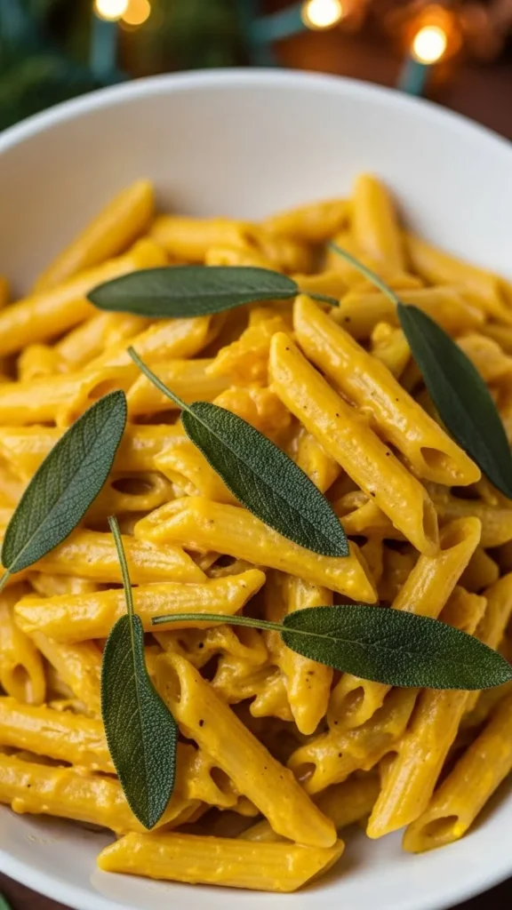  Creamy Butternut Squash Christmas Pasta