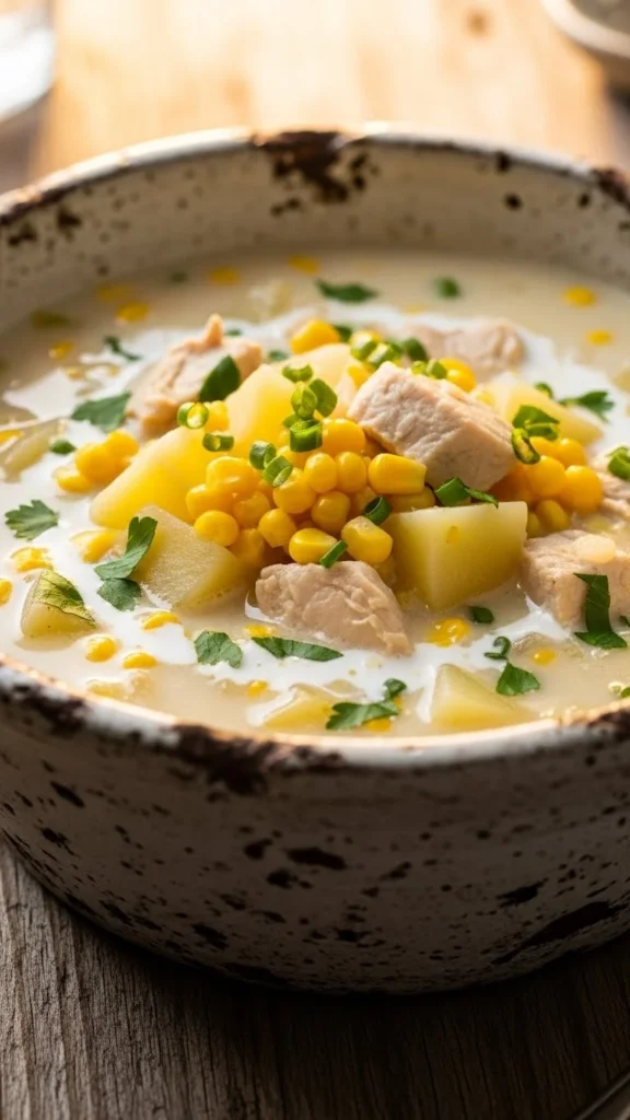 Creamy Chicken Christmas Chowder
