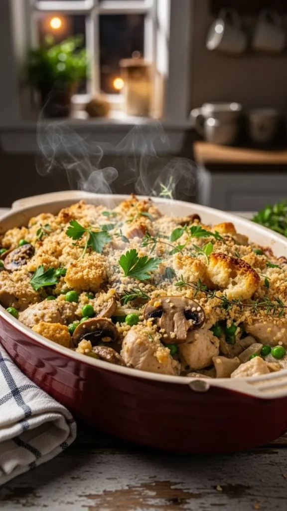 Creamy Chicken & Herb Casserole