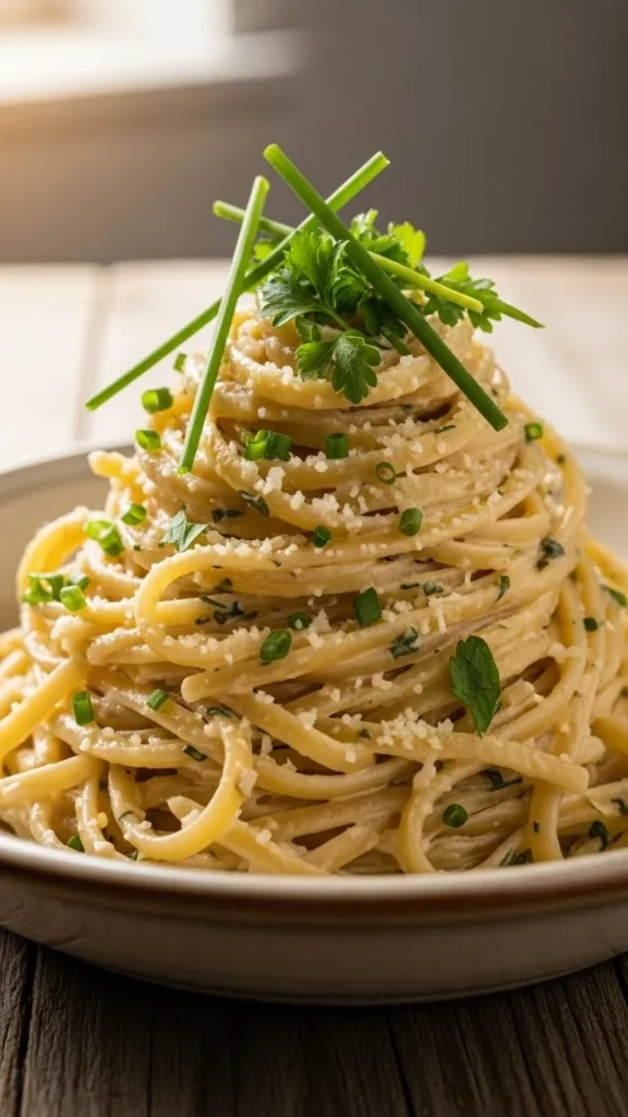Creamy Garlic Pasta