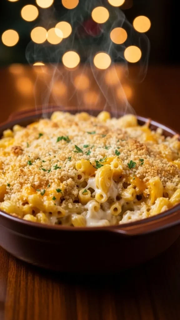 Creamy Holiday Macaroni Bake