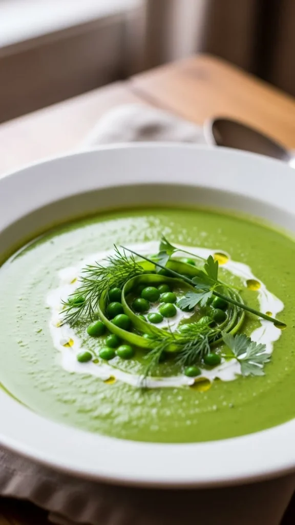  Creamy Pea Soup