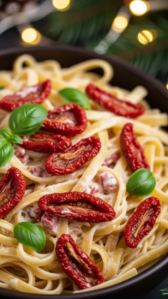  Creamy Sun-Dried Tomato Noodles