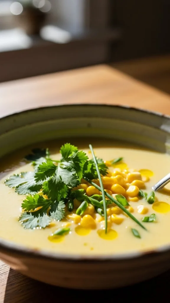 Creamy Sweet Corn Soup