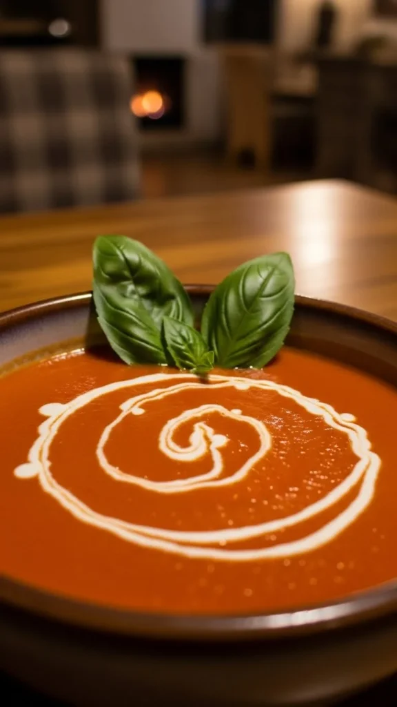 Creamy Tomato Basil Soup