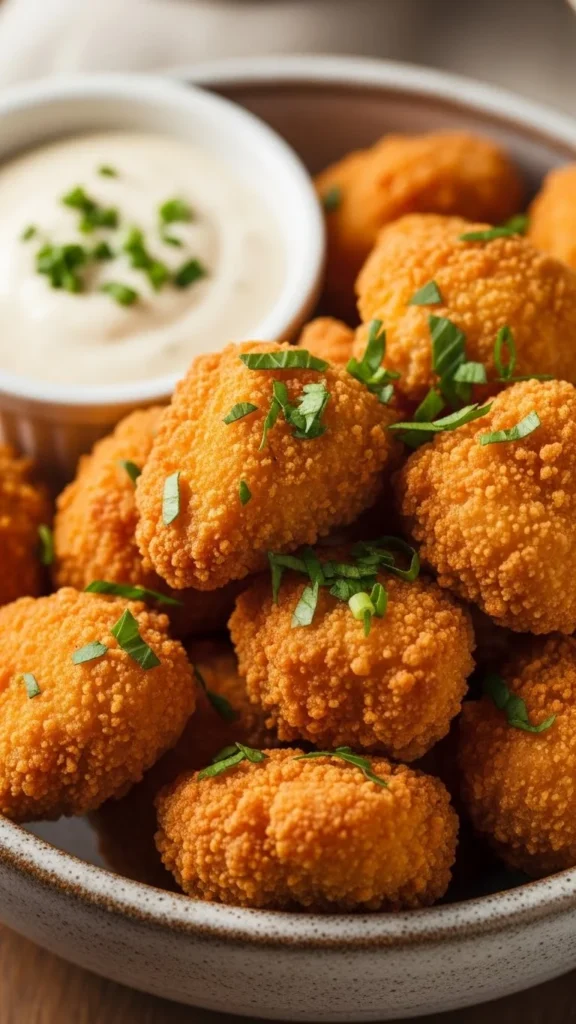 Crispy Chicken Poppers