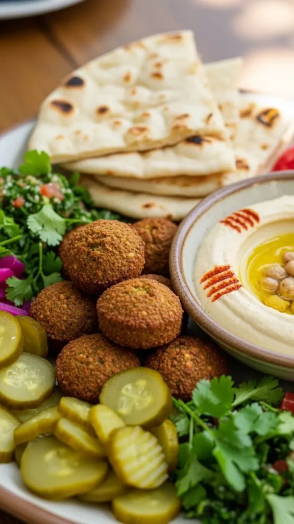 Crispy Falafel Board