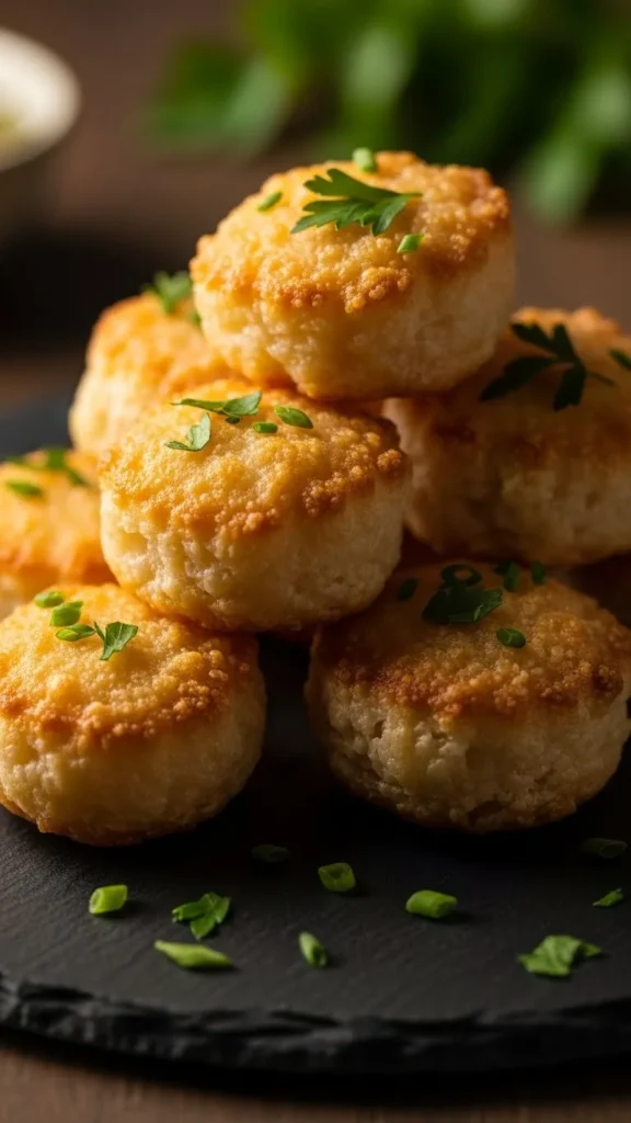 Crispy Garlic Parmesan Bites