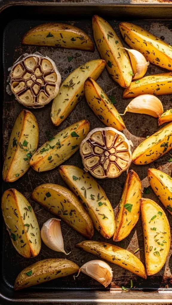 Crispy Herb Potatoes