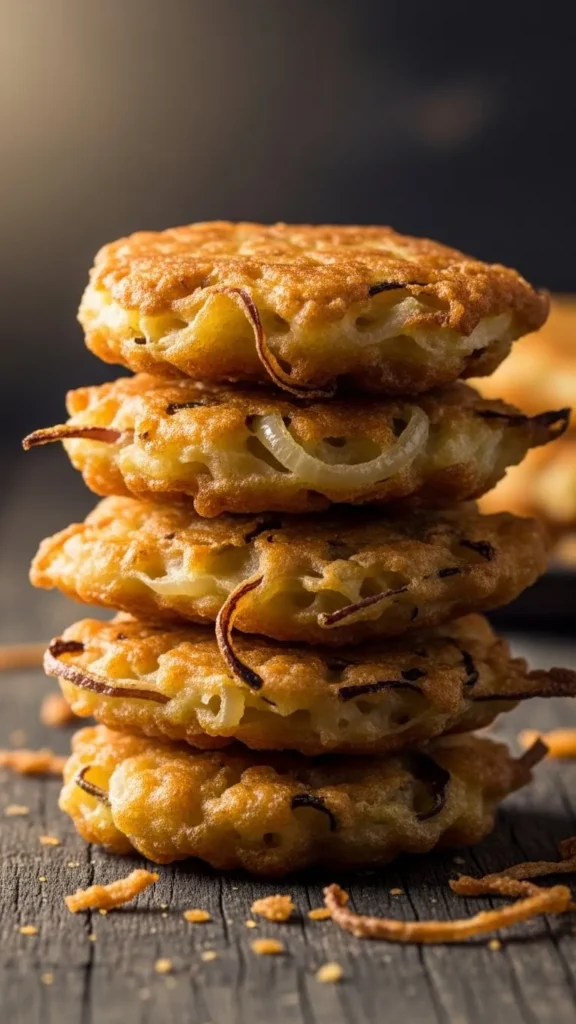 Crispy Onion Fritters