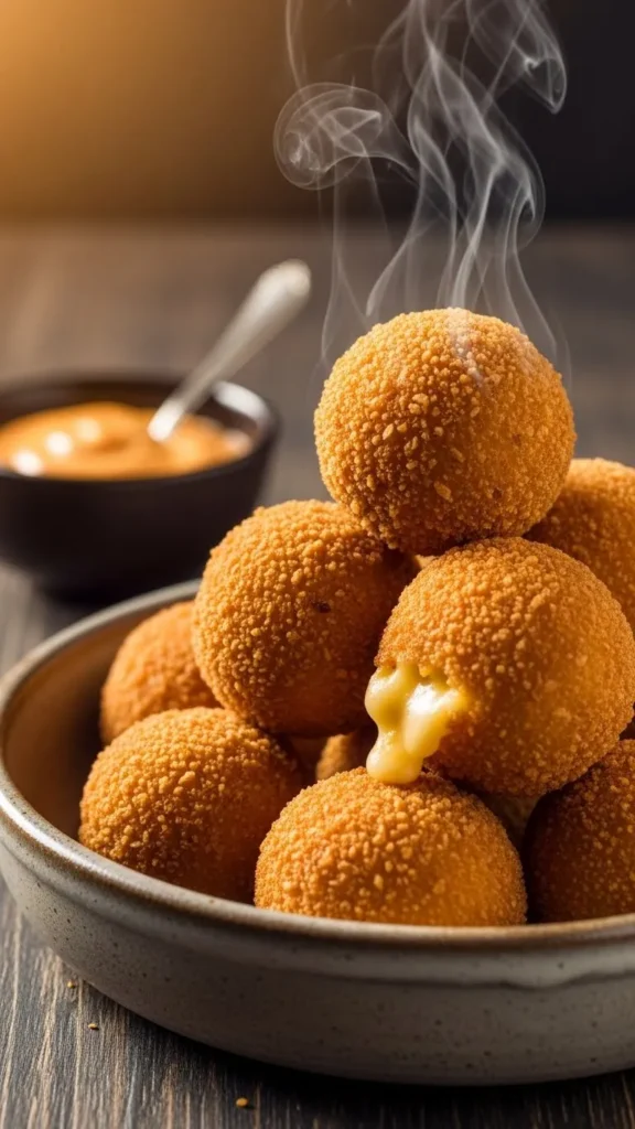 Crispy Potato Cheese Balls